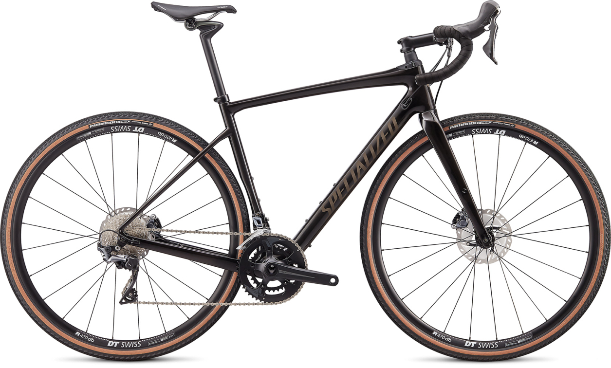 Гравийные велосипеды, комфорт плюс Specialized Diverge Comp 2020 черный-коричневый Артикул 95420-5352, 95420-5348, 95420-5354