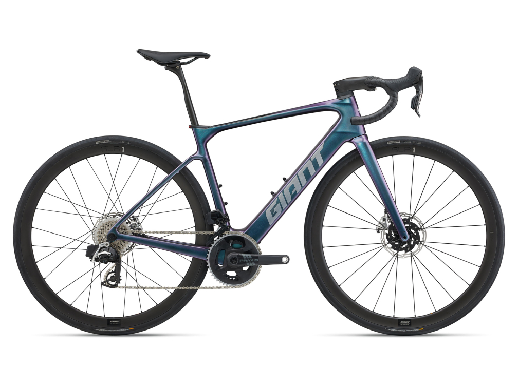 Электровелосипеды с двигателем Bosch, Yamaha, Shimano Giant Defy Advanced E+ EL 0 2025 Blue Dragonfly Артикул 5040000107, 5040000106, 5040000108, 5040000105, 5040000104