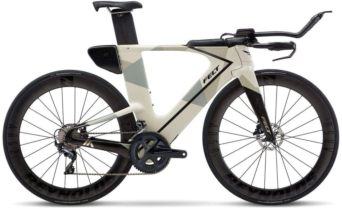 Триатлон, шоссейные велосипеды Felt IA ADVANCED Ultegra коричневый-серый Артикул BBJCA0548 (XS)