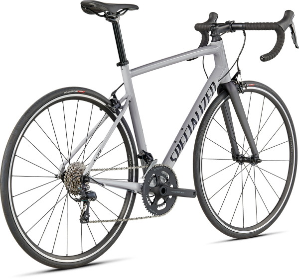 Шоссейные велосипеды Specialized Allez Sport 2022 Gloss Dove Grey/Satin Black Артикул 94622-6061, 94622-6054, 94622-6052, 94622-6049, 94622-6058, 94622-6056