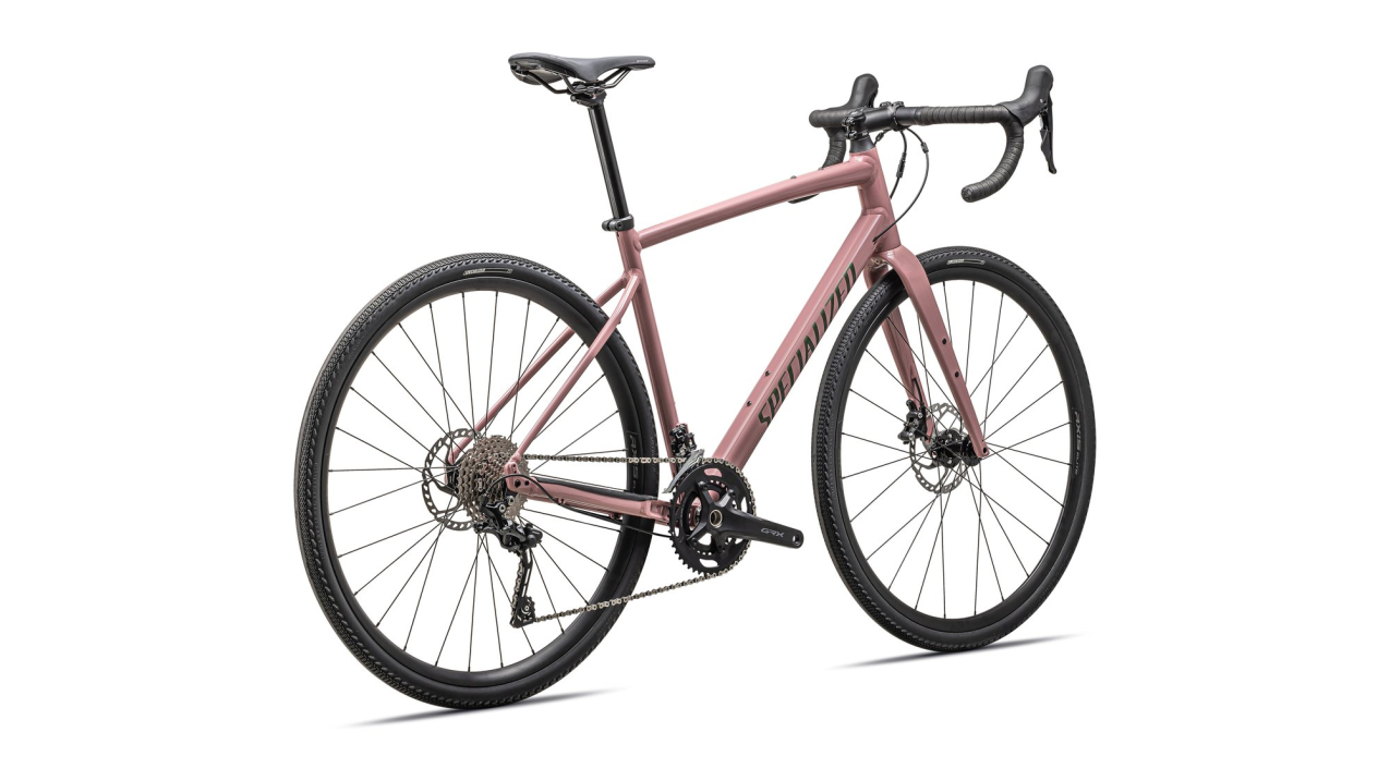 Гравийные велосипеды, ригиды Specialized Diverge E5 Elite 2025 Gloss Dusky Pink / Cypress Green Metallic Артикул 95425-4056, 95425-4061, 95425-4049, 95425-4058, 95425-4052, 95425-4044, 95425-4054