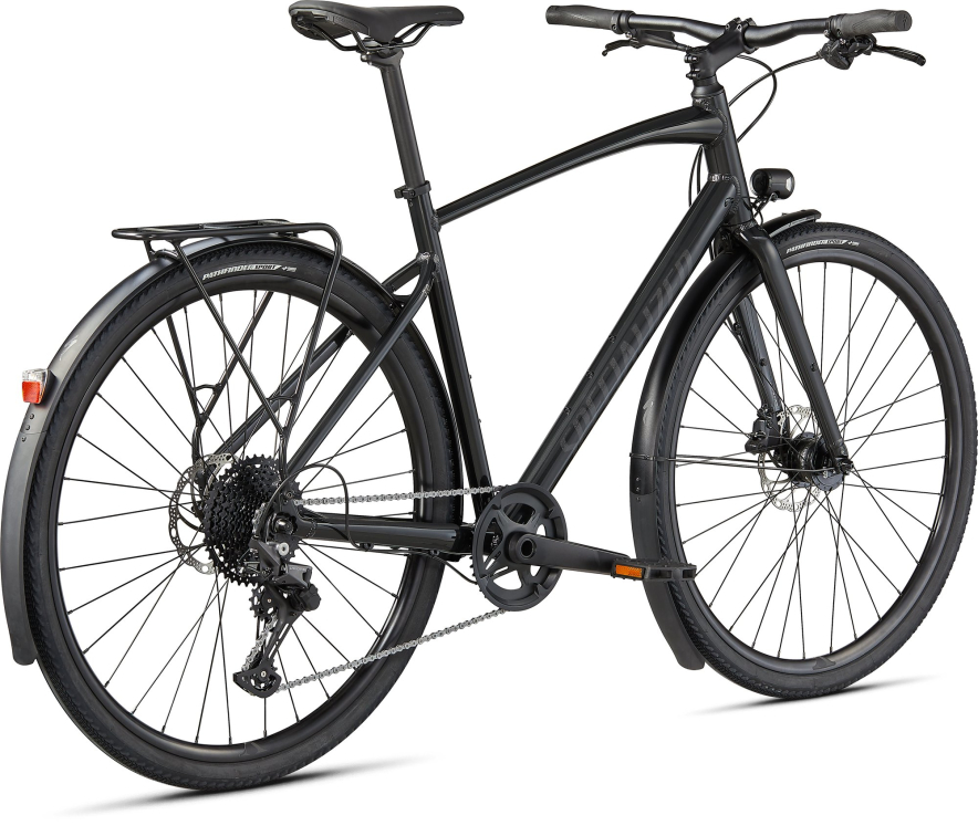 Городские велосипеды Specialized Sirrus X 3.0 EQ 2022 Gloss Nearly Black / Black Reflective Артикул 92421-7300, 92421-7306, 92421-7303, 92421-7301, 92421-7302, 92421-7304, 92421-7305