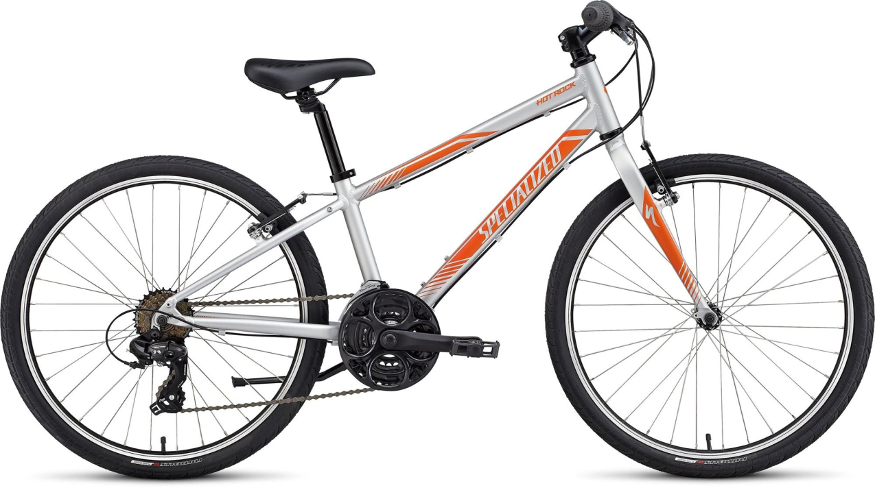 Подростковые,  для мальчиков, старше 8-ми лет Specialized Hotrock 24 Street 21 скорость  2017 Артикул B4017-7411