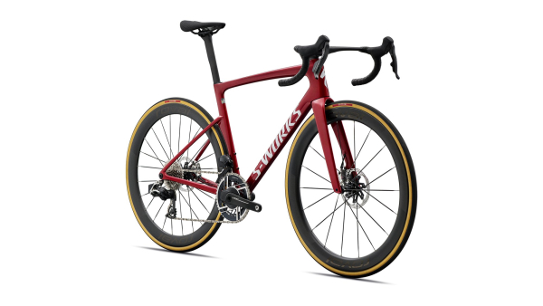 Specialized S-Works Tarmac SL9 AXS 2027 Gloss Ruby Metallic / White Silver Metallic