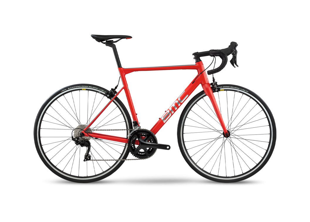 Шоссейные велосипеды BMC Teammachine ALR ONE Red/brushed/grey 105 2020 Артикул 