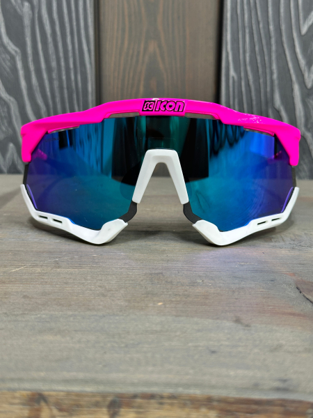 Очки Очки спортивные Scicon AeroShade XL оправа Pink Fluo линза SCNPP Multimirror Blue + Pink Артикул 