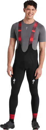 Рейтузы Велорейтузы Specialized Factory Racing SL Expert Thermal Bib Tights Black Red Артикул 64222-0405, 64222-0403, 64222-0404, 64222-0402, 64222-0401, 64222-0406
