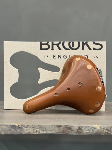 седло brooks b17 special short honey