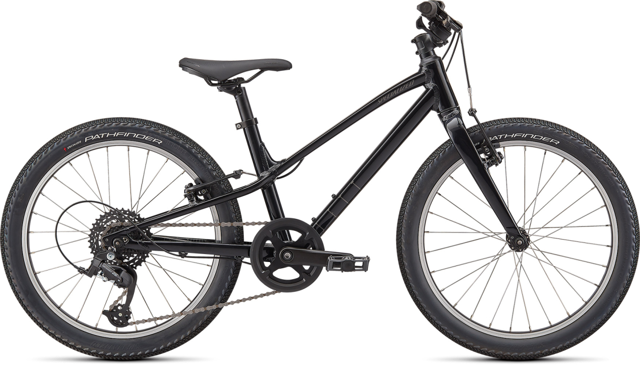 Для мальчиков с 6-ти до 7-ми лет Specialized Jett 20 gloss cast black / smoke 2022 Артикул 92722-6120