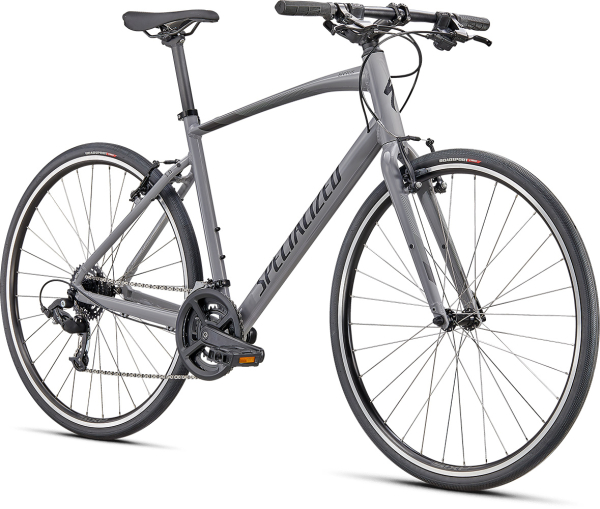 Городские велосипеды Specialized Sirrus 1.0 2022 Gloss Cool Grey / Smoke / Satin Black Reflective Артикул 90922-9002, 90922-9005, 90922-9004, 90922-9003, 90922-9000, 90922-9001