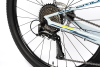 26-27 дюймов (10-16 лет) Superior Racer XC 27 DB Gloss White/Petrol Blue/Neon Yellow 2025 Артикул 801.2025.29602