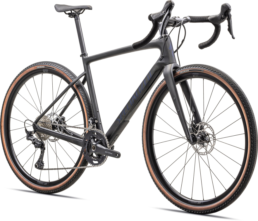 Гравийные велосипеды, комфорт плюс Specialized Diverge Sport Carbon 2024 Carbon / Blue Onyx Артикул 95424-6049, 95424-6058, 95424-6052, 95424-6056, 95424-6061, 95424-6054, 95424-6064, 95424-6044