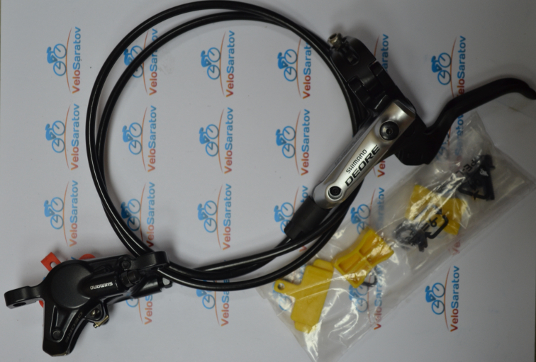 Дисковые тормоза Тормоз дисковый Shimano Deore M615 Артикул EM615RRXRA170, EM615LFPRA100