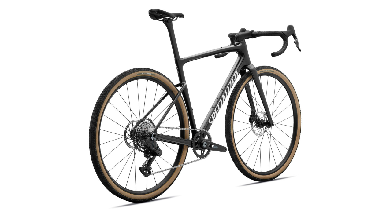 Гравийный велосипед, гоночный Specialized Crux 5 Comp - SRAM Rival XPLR AXS 2027 Obsidian Metallic Артикул 91427-5156, 91427-5152, 91427-5161, 91427-5158, 91427-5154, 91427-5149