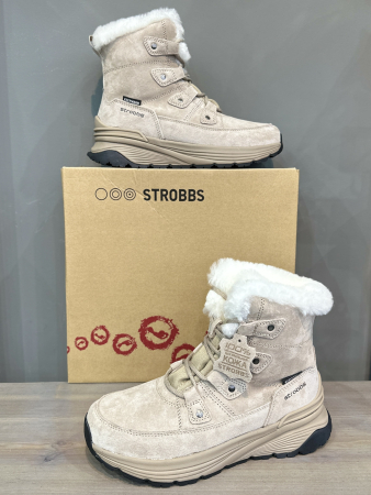 Зимняя обувь Ботинки зимние женские Strobbs F8487-25 бежевый Артикул F8487-25-37, F8487-25-36, F8487-25-39, F8487-25-38, F8487-25-40
