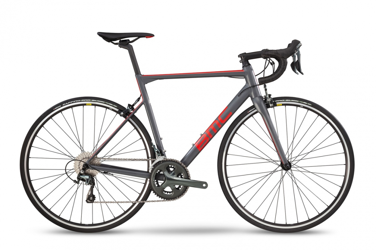 Шоссейные велосипеды BMC Teammachine ALR TWO Tiagra Grey/Red/Black 2019 Артикул 