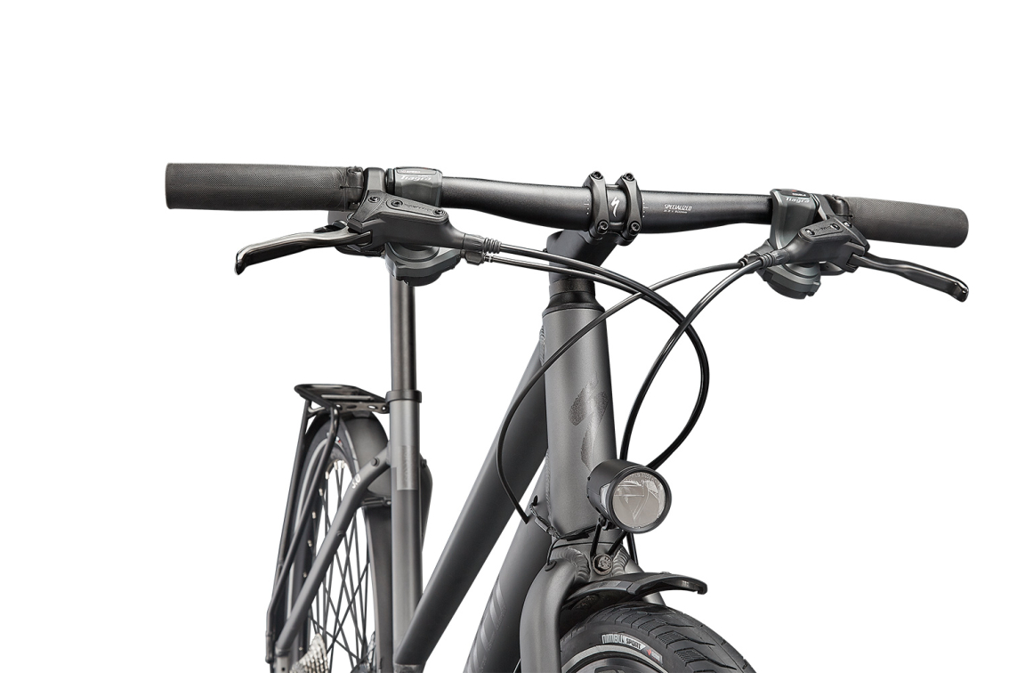 Городские велосипеды Specialized Sirrus 3.0 Step-Through EQ 2022 Satin Smoke / Black Reflective Артикул 90921-7301, 90921-7302, 90921-7303