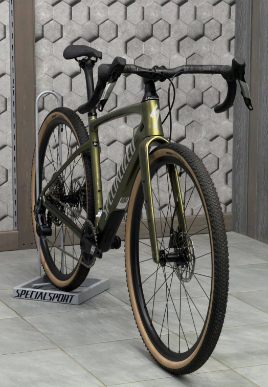 Гравийные велосипеды, комфорт плюс Specialized Diverge 4 Comp Carbon 2026 SRAM Apex AXS Laurel Green Metallic/ Dolomite Metallic Артикул 95426-5349, 95426-5354, 95426-5352, 95426-5361, 95426-5356, 95426-5358