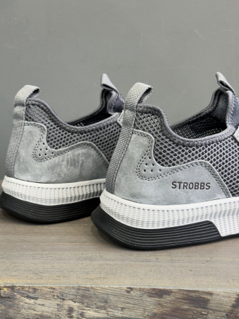 Кроссовки Кроссовки Strobbs C3663-10 серый Артикул C3663-10-42, C3663-10-44, C3663-10-45, C3663-10-41, C3663-10-43