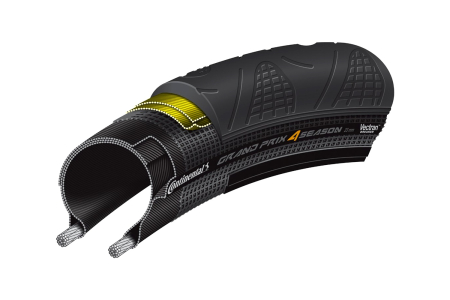 Покрышки Покрышка 700 Continental Grand Prix 4-Season Black Edition, 700x25C, складная, 2x Vect Артикул 