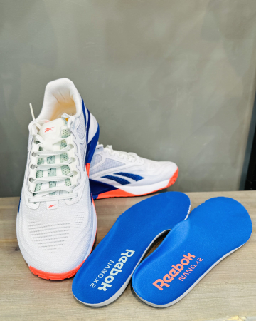 Кроссовки Кроссовки Reebok Nano X2 ftwr white/vector blue/orange flare Артикул GX99139, GX99139.5, GX991311.5, GX991310.5