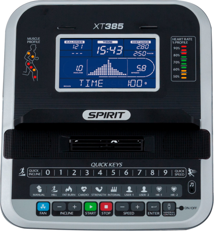 Беговые дорожки Spirit Fitness XT385 Артикул 