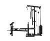 Мультистанции Силовой комплекс DFC HomeGym со скамьей D854 Артикул 