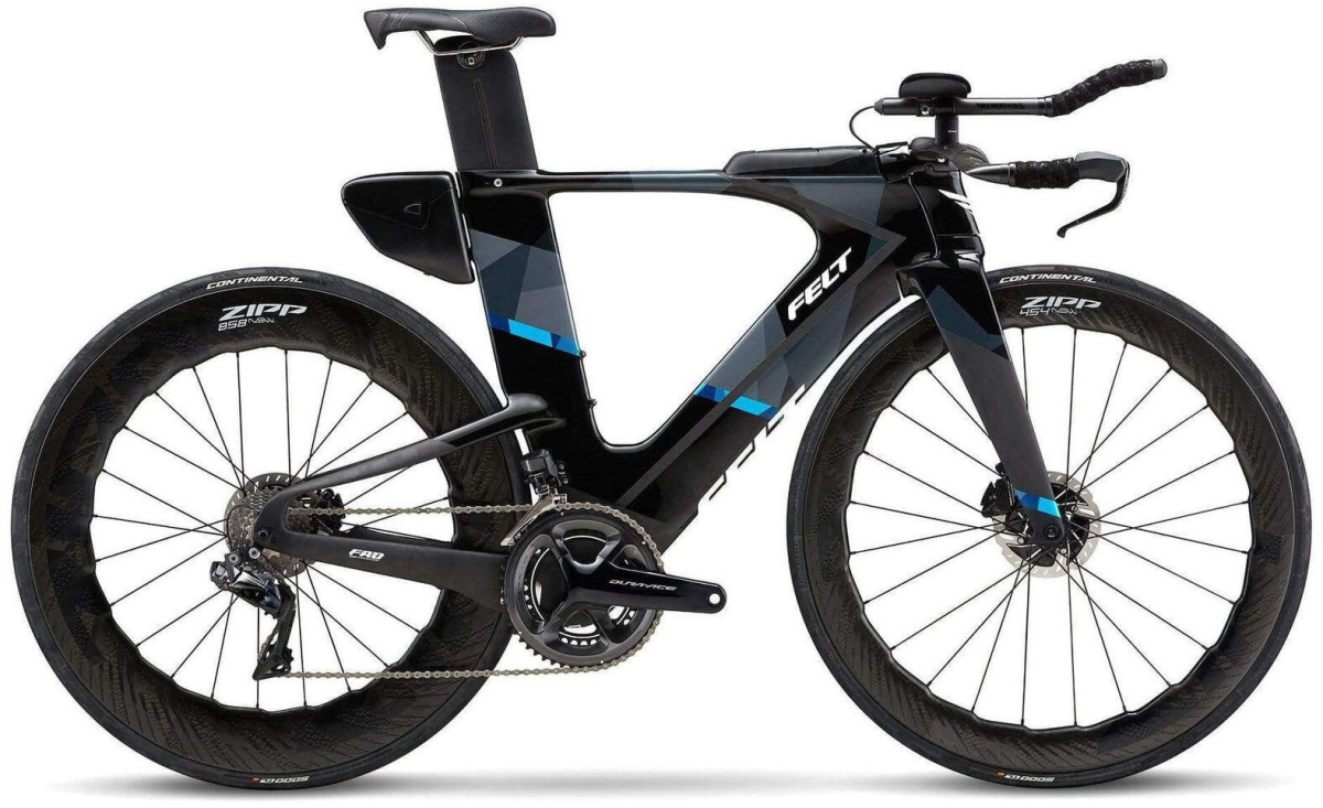 Триатлон, шоссейные велосипеды Felt IA FRD Ultimate Dura-Ace Di2 черный-серый-синий Артикул BBJCA1356 (L)X, BBJCA1354 (M)X, BBJCA1351 (S)X
