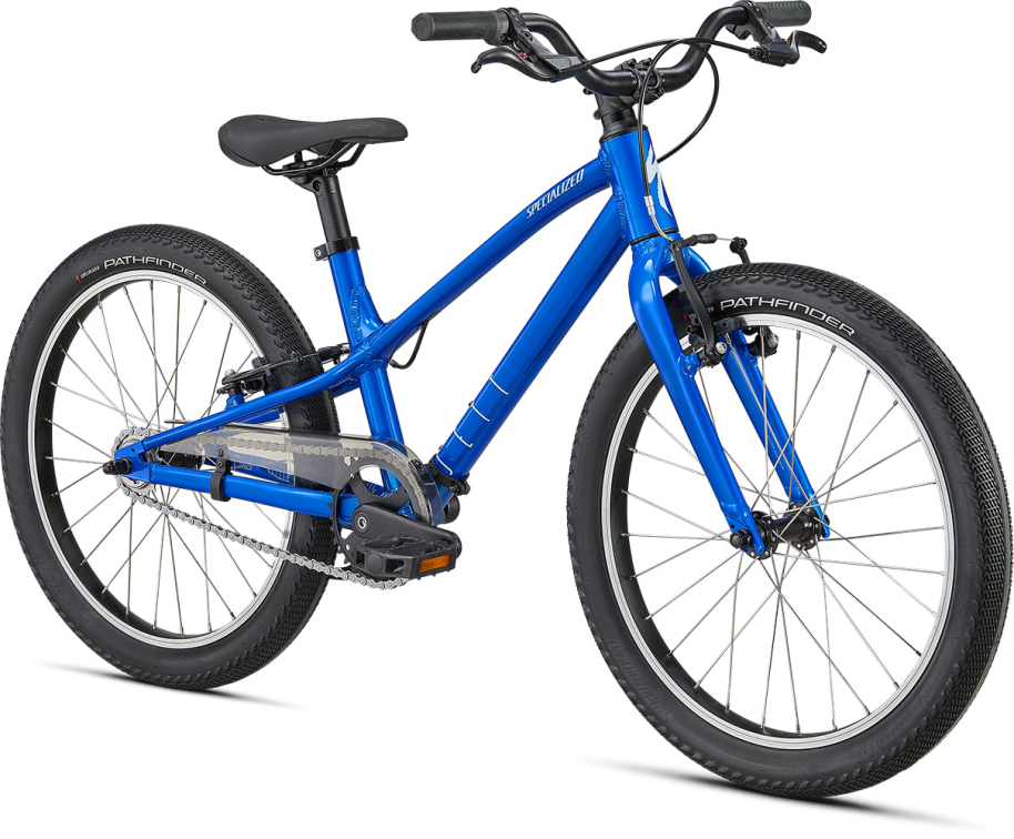 Для мальчиков с 6-ти до 7-ми лет Specialized Jett 20 SS 2022 gloss cobalt / ice blue Артикул 92722-4020
