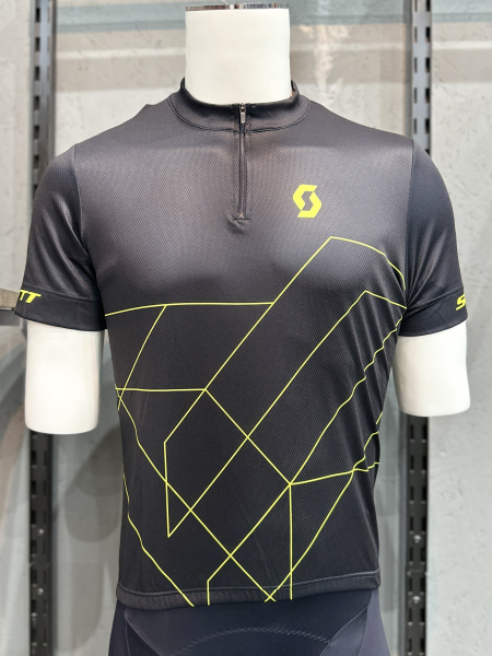 Джерси Scott RC Team 20 SS black/sulphur yellow