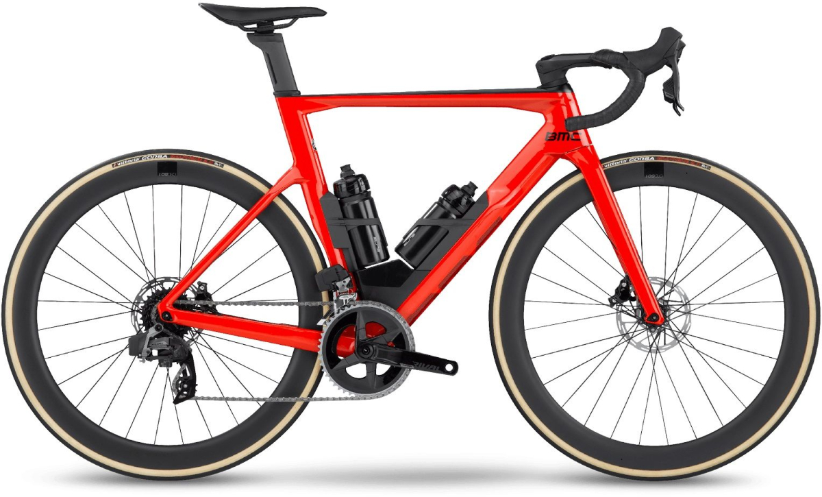 Шоссейные велосипеды BMC Timemachine 01 Road THREE Rival AXS HRD Red Black Carbon 2022 Артикул 