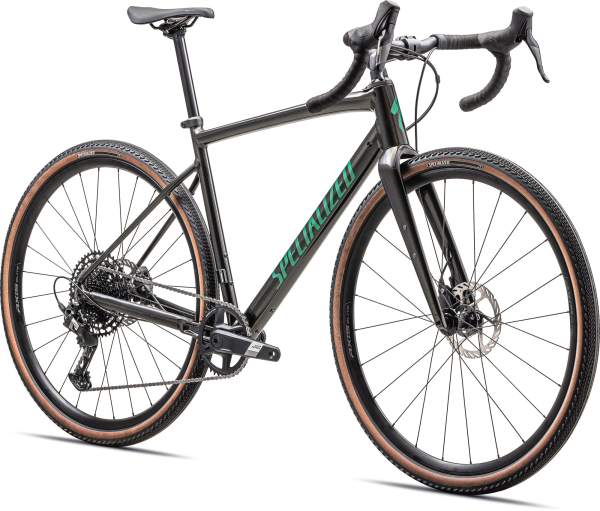 Specialized Diverge Comp E5 2024 Gloss Metallic Obsidian/ Metallic Pine Green
