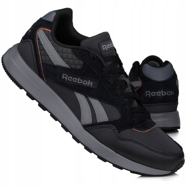 Кроссовки Reebok GL 1000 core black/pure grey 6/heritage brown