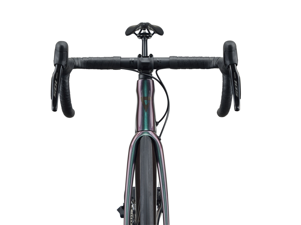 Шоссейные велосипеды Giant TCR Advanced Pro 1 Disc Di2 2024 BR Dark Iridescent Артикул 1096014147, 1096014146
