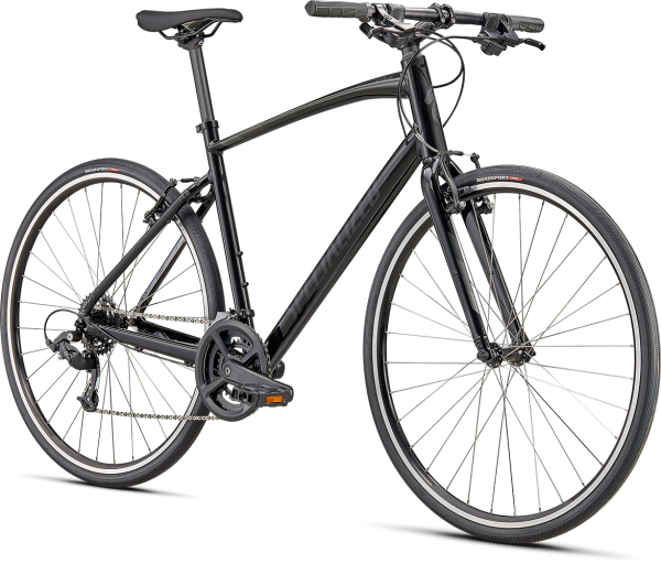 Городские велосипеды Specialized Sirrus 1.0 2022 Gloss Black / Charcoal / Satin Black Reflective Артикул 90922-9205, 90922-9202, 90922-9204, 90922-9203, 90922-9200, 90922-9201