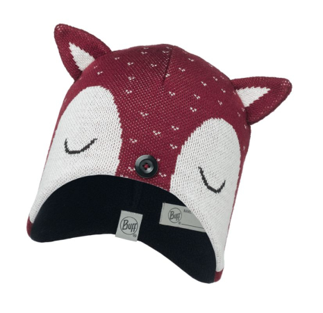 Бандана Шапка BUFF 2016-17 CHILD KNITTED & POLAR HAT BUFF® FOX WINE-WINE-Standard Артикул 