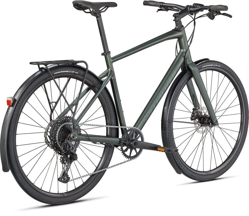 Городские велосипеды Specialized Sirrus X 4.0 EQ 2022 Satin Oak Green Metallic / Black Reflective Артикул 92421-5300, 92421-5304, 92421-5302, 92421-5301, 92421-5306, 92421-5303, 92421-5305