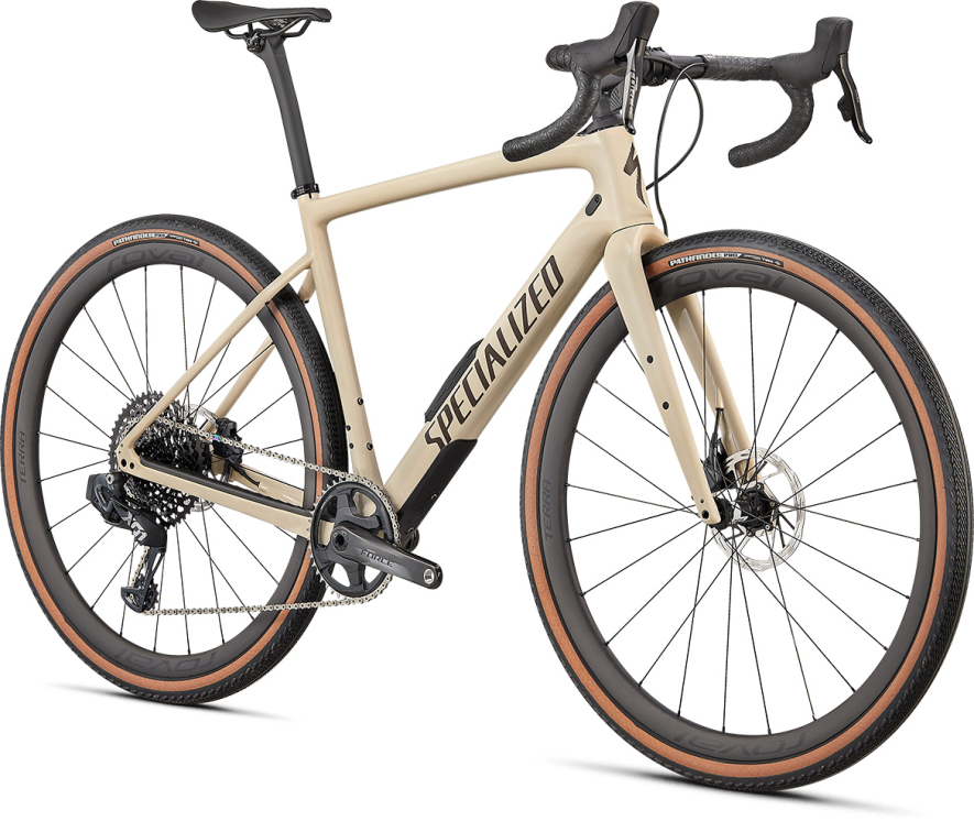 Гравийные велосипеды, комфорт плюс Specialized Diverge Pro Carbon 2022 Gloss Sand/Satin Doppio Артикул 95422-1054, 95422-1049, 95422-1061, 95422-1052, 95422-1058, 95422-1056