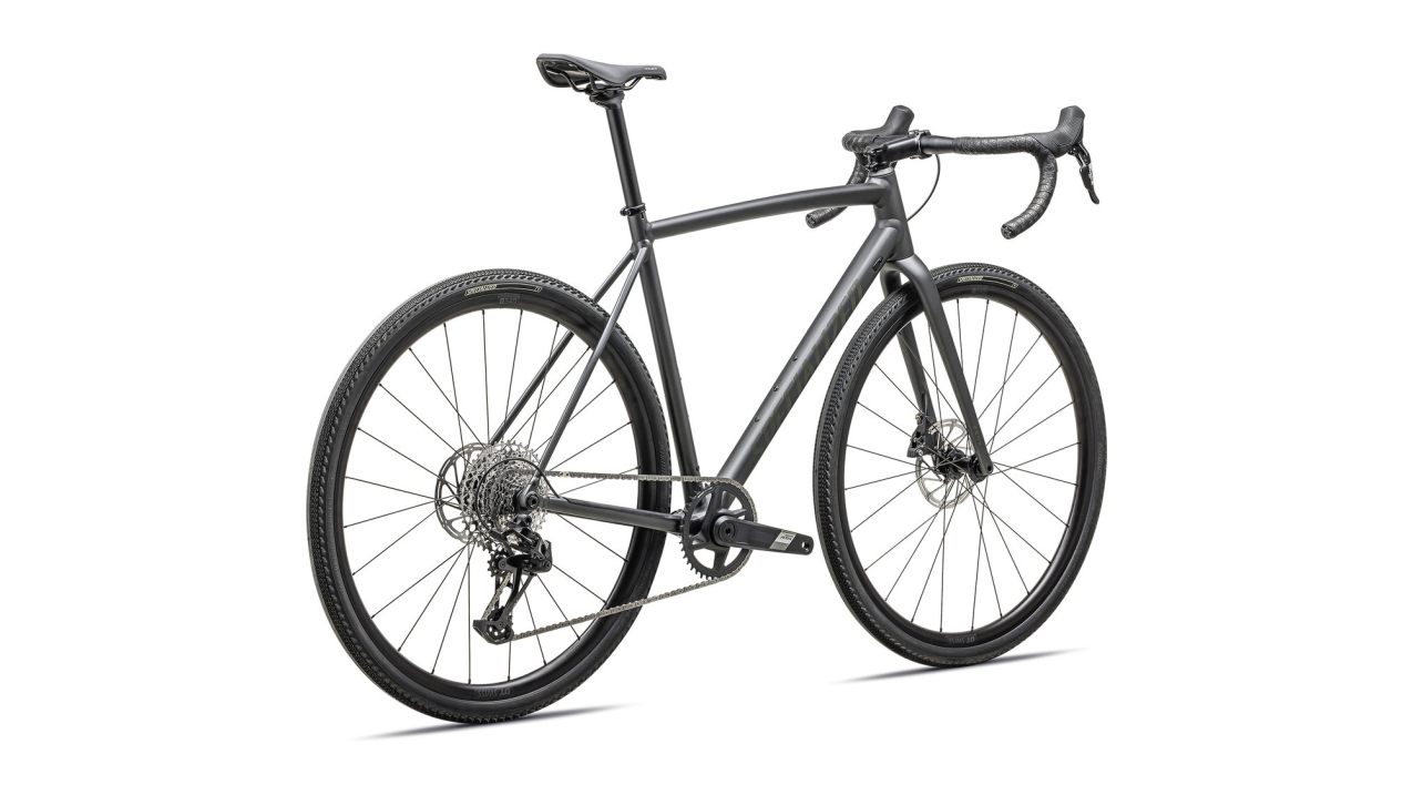 Циклокроссовые, внедорожные велосипеды Specialized Crux Comp DSW 2025 Satin Smoke/Oak Green Артикул 91425-5349, 91425-5361, 91425-5354, 91425-5358, 91425-5356, 91425-5352