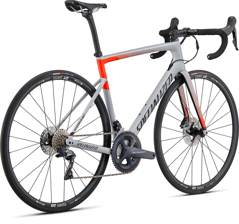 Шоссейные велосипеды Specialized Tarmac SL6 Comp Disc 2020 серый-красный Артикул 90620-5144, 90620-5154, 90620-5158, 90620-5156, 90620-5161, 90620-5149, 90620-5152