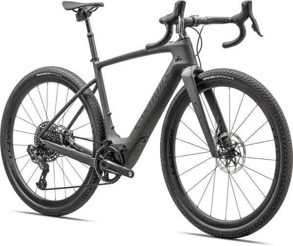 Specialized S-Works Turbo Creo SL 2 Carbon 2024 Fstgrn Carb Dark Moss Green Speckle
