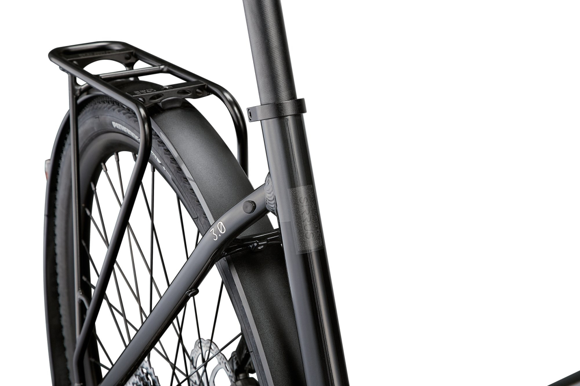 Городские велосипеды Specialized Sirrus X 3.0 Step-Through EQ 2021 Gloss Nearly Black / Black Reflective Артикул 92421-7402, 92421-7401, 92421-7404, 92421-7403, 92421-7405
