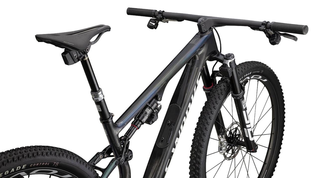 S-WORKS горные велосипеды Specialized S-Works Epic 8 2024 Gloss Carbon/Astral Blue/Electric Green/Cyan Edge Fade/Metallic Артикул 90324-0102, 90324-0103, 90324-0104, 90324-0105