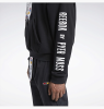 Джерси, толстовки, худи Толстовка Reebok RCPM HOODIED SWEATSHIRT black Артикул GF7197L, GF71972XL, GF7197M, GF7197XL, GF7197XS, GF7197S