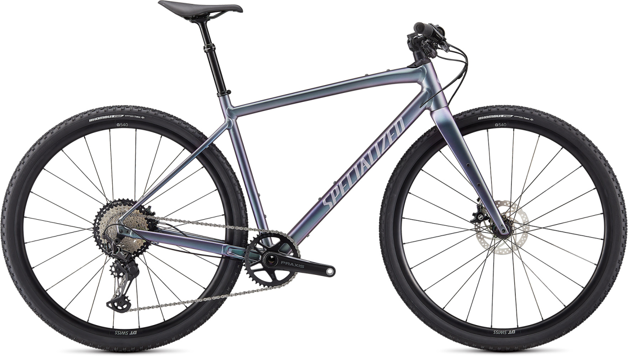 Гравийные велосипеды, комфорт плюс Specialized Diverge Expert E5 Evo 2021 Gloss/Brushed/Chrome/Clean Артикул 96220-3003, 96220-3004, 96220-3002