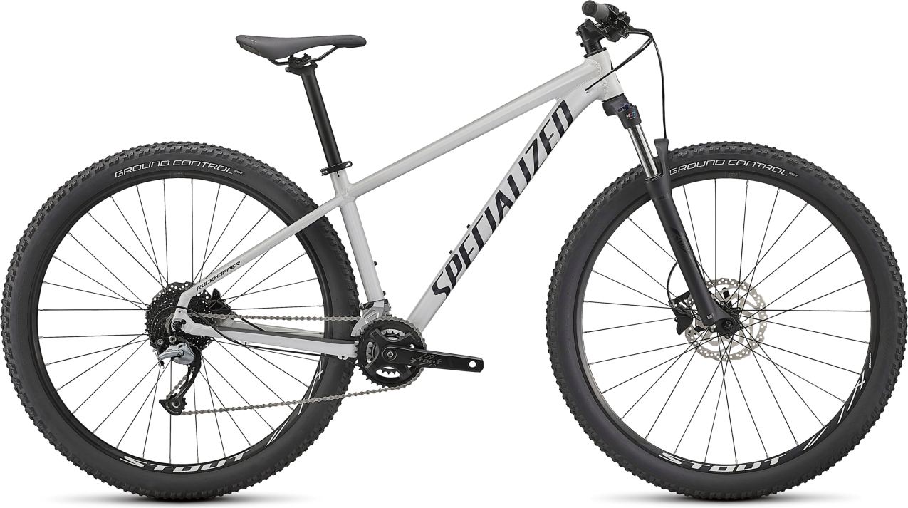 Купить Specialized Rockhopper Comp 27,5 2X 2021 Gloss Metallic White Silver / Satin Black Артикул 91520-2001, 91520-2003, 91520-2002