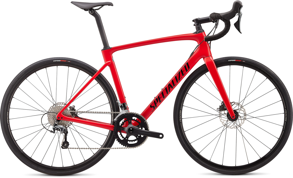 Шоссейные велосипеды Specialized Roubaix 2020 красный-черный Артикул 94420-7249, 94420-7254, 94420-7261, 94420-7258, 94420-7252, 94420-7256, 94420-7244
