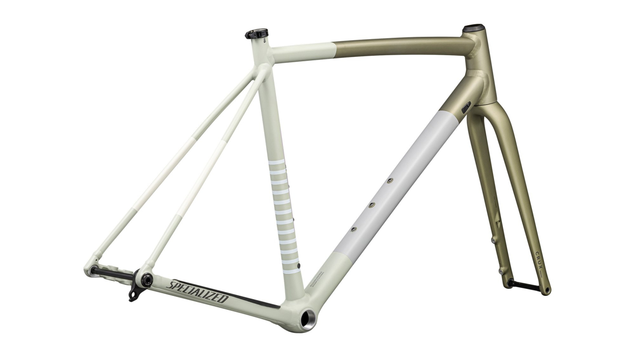 Рамы шоссе, гревел рама Specialized Crux DSW 2025 Satin Metallic Spruce / Birch / Smoke Артикул 71425-7154, 71425-7152, 71425-7158, 71425-7161, 71425-7156, 71425-7149