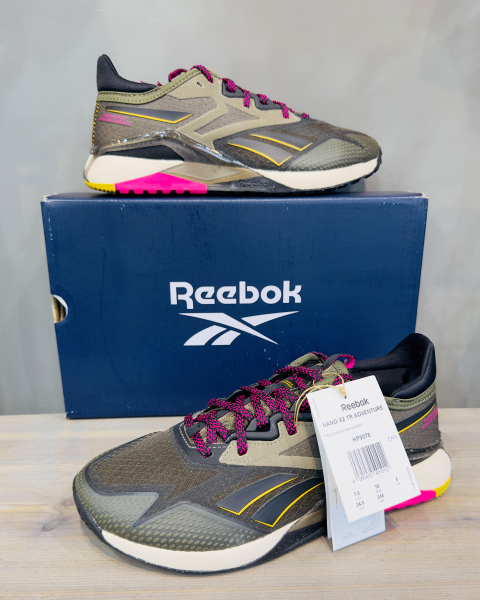 Кроссовки женские Reebok Nano X2 TR Adventure army green/core black/proud pink
