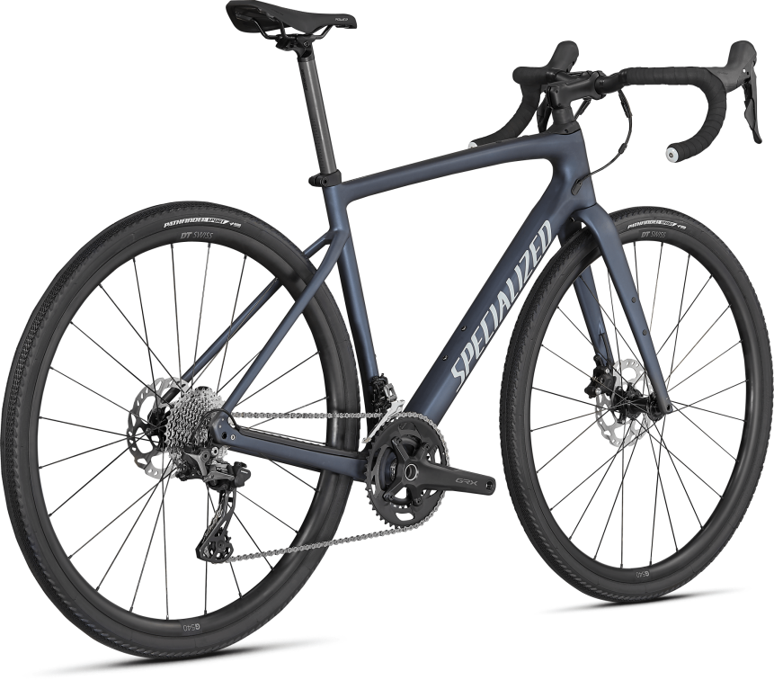 Гравийные велосипеды, комфорт плюс Specialized Diverge Sport Carbon 2021 Satin Cast Blue Metallic/Ice Blue/Chrome/Clean Артикул 96220-6258, 96220-6261, 96220-6252, 96220-6249, 96220-6256, 96220-6264, 96220-6254, 96220-6244